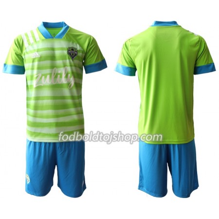 Seattle Sounders Børn Hjemme Fodboldsæt 2020-21 S/S (+ Korte bukser)